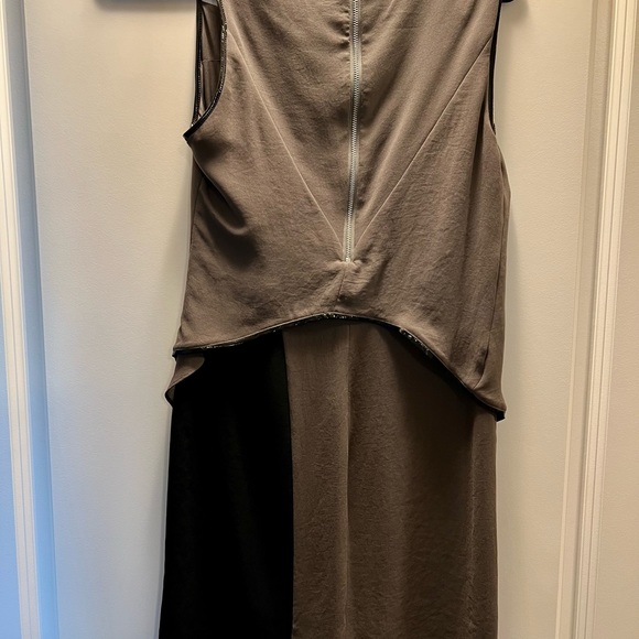 Helmut Lang Asymmetrical Knee Length Dress - Picture 5 of 7